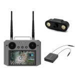Wholesale Skydroid H12 12 Channel 2.4GHz 1080P Digital Video Data Transmission H12 3 in 1 Android Drone Remote Control